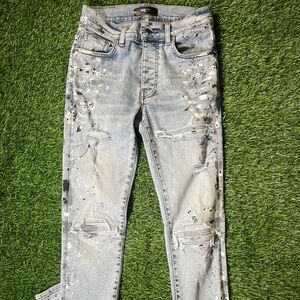 Amiri MX1 Painter Jeans Blue